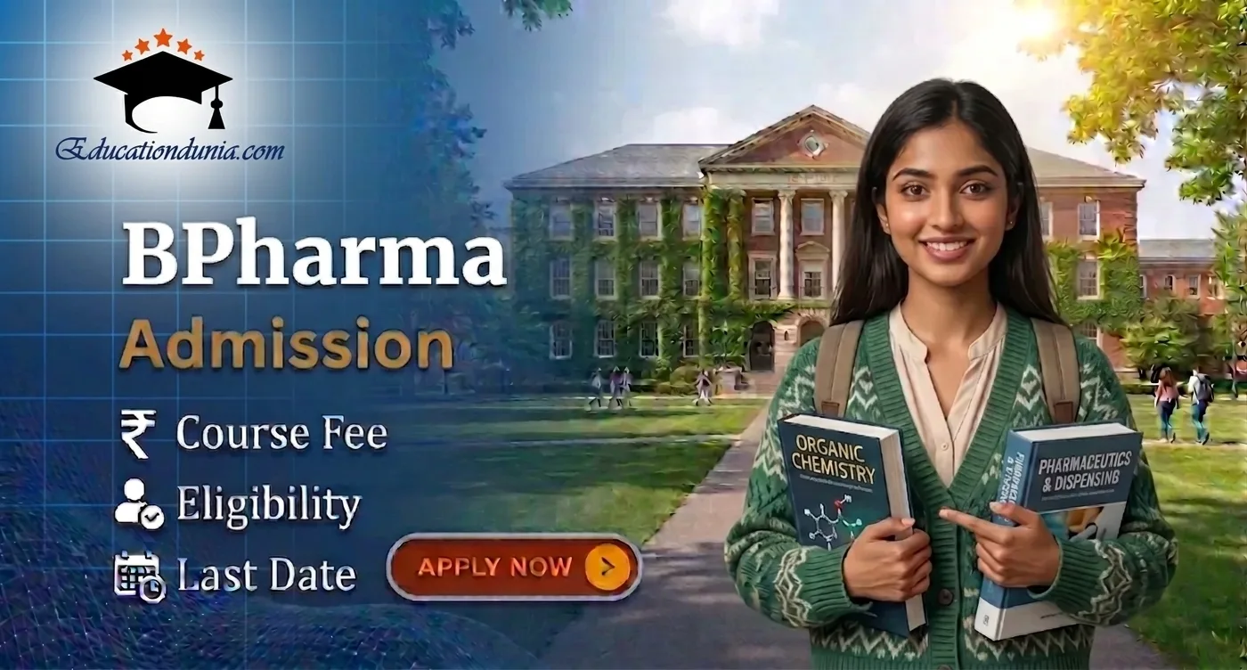 BPharma Admission 2026: Eligibility, Last date & Admission Process